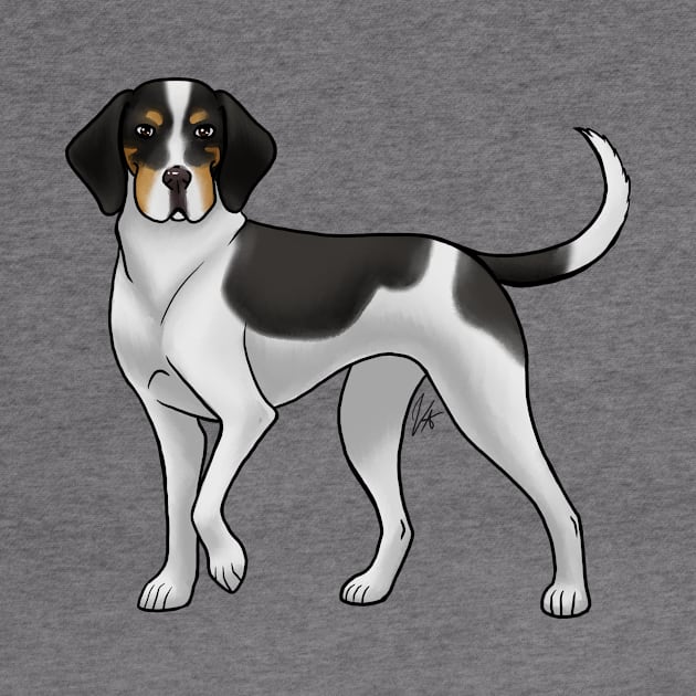 Dog - Treeing Walker Coonhound - Tan Point by Jen's Dogs Custom Gifts and Designs